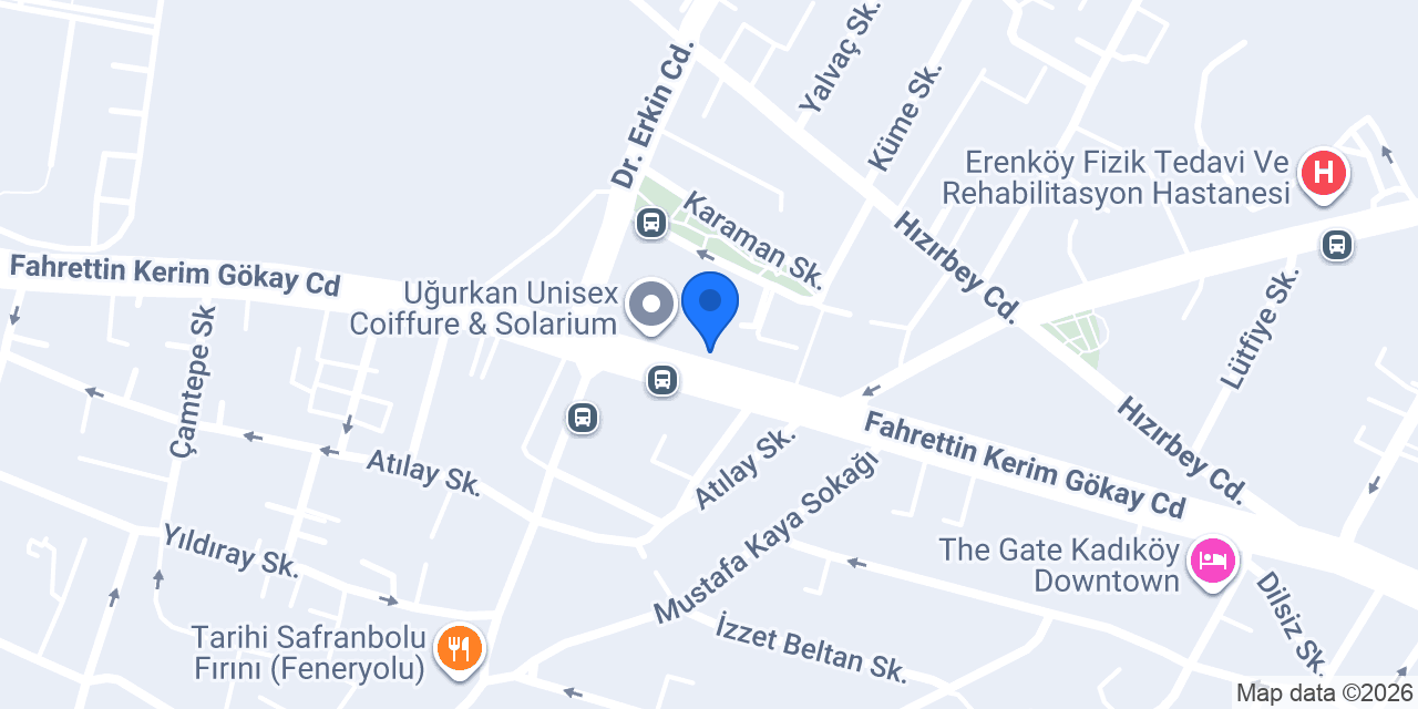 Diş Hekimi Serhan Tavas konumu