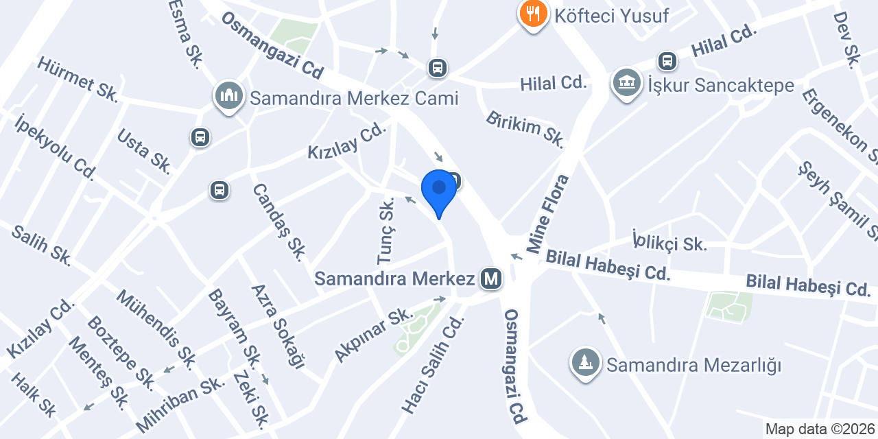 Teb Mobilya Tasarım konumu