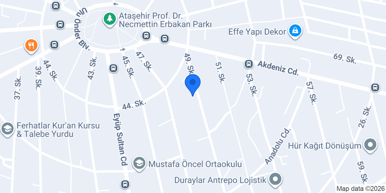 ASN Atölye konumu
