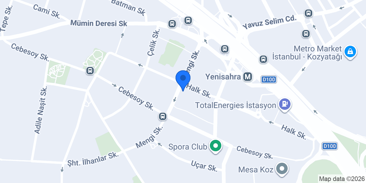Sunmed Tıp Merkezi konumu