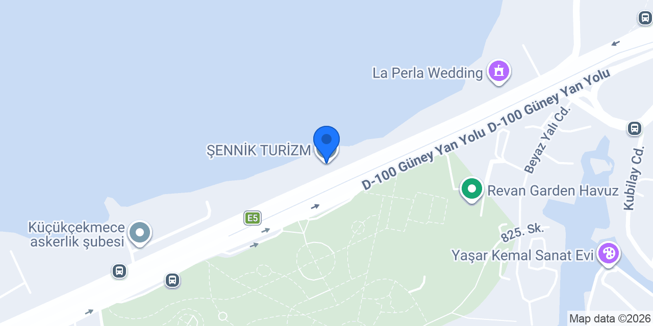 ŞENNİK TURİZM konumu