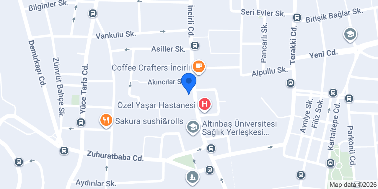ÖzCe Psikolojik Danışmanlık Merkezi konumu