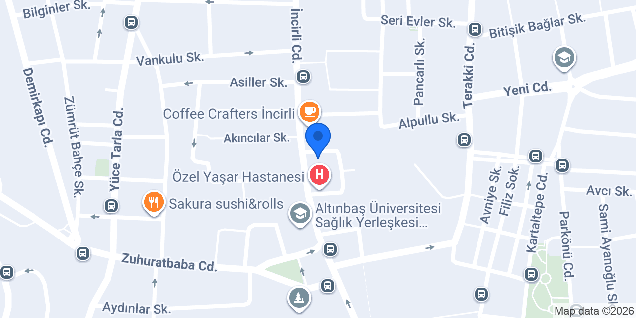 Metro Turizm konumu