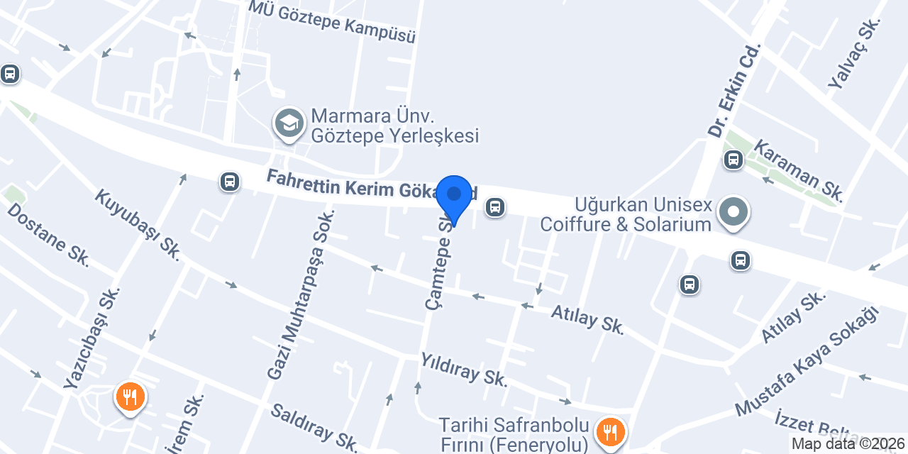 Özkuruşlar Göztepe konumu