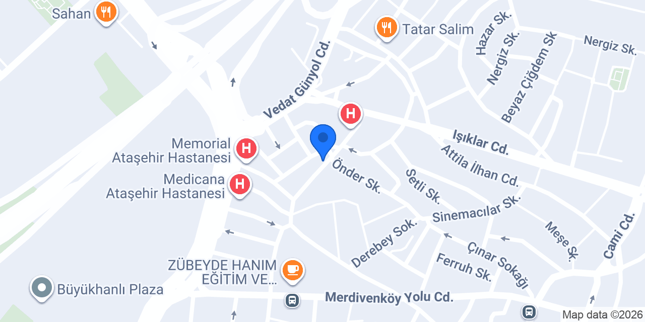 Endoskopi Ataşehir konumu