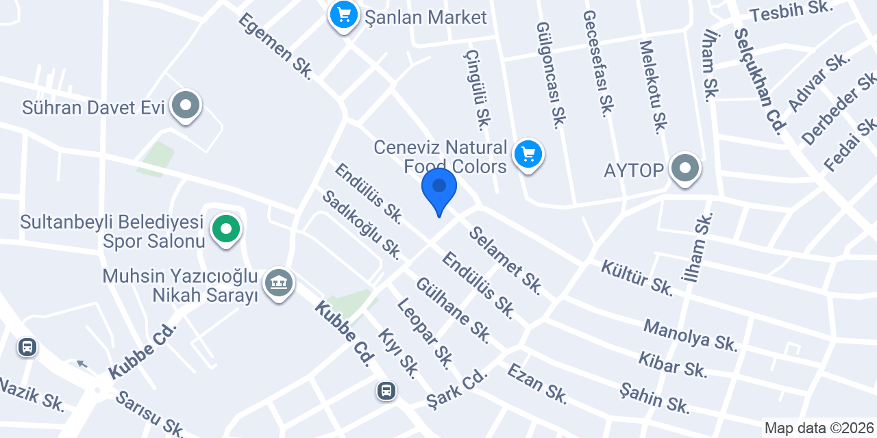 SZUTEST - MYK SINAV ALANI konumu