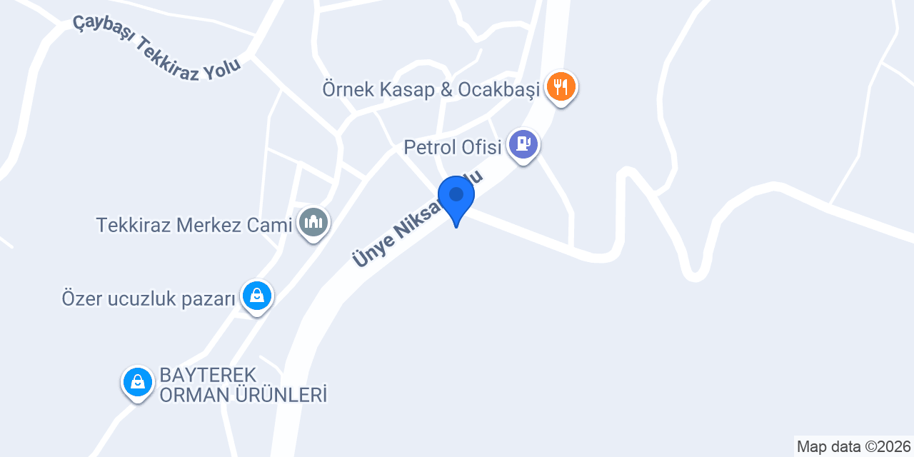 TEKKİRAZ EKOMİNİ konumu