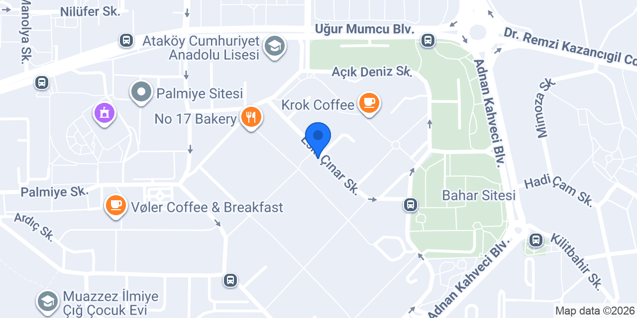 Ataköy Dersevim konumu