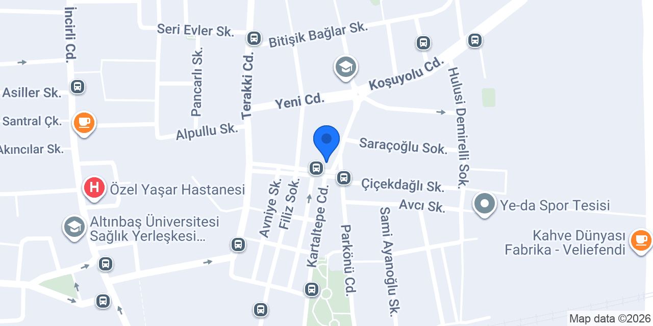 Üstüner Eczanesi konumu
