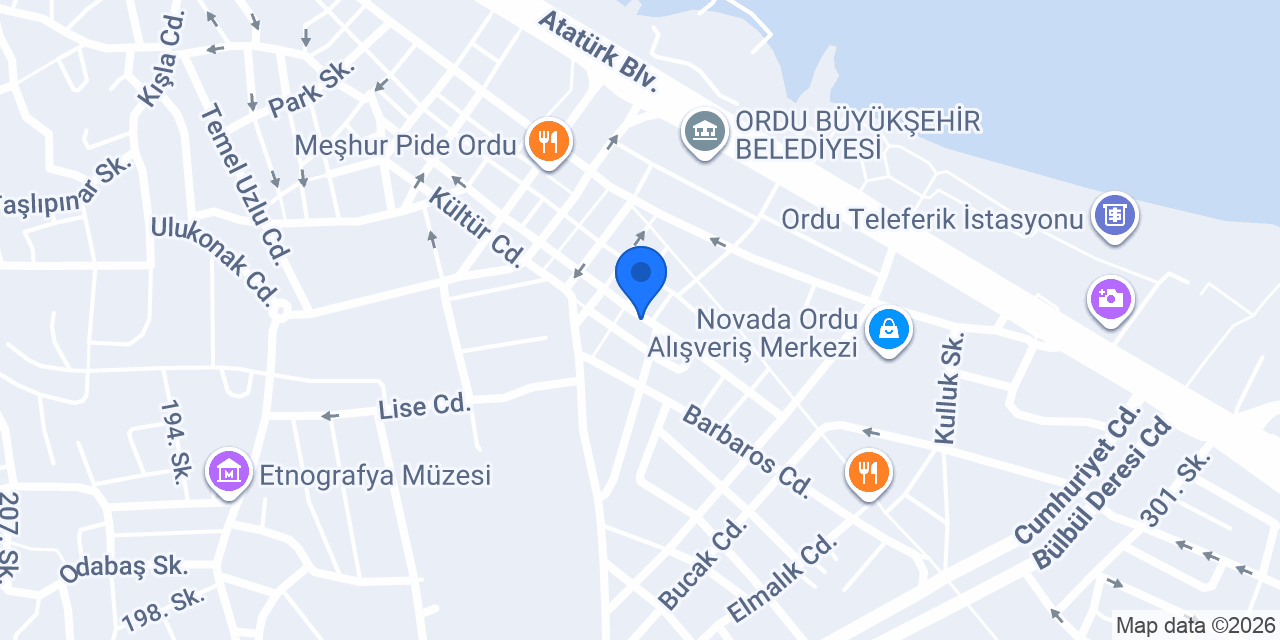 Kotyora Turizm konumu