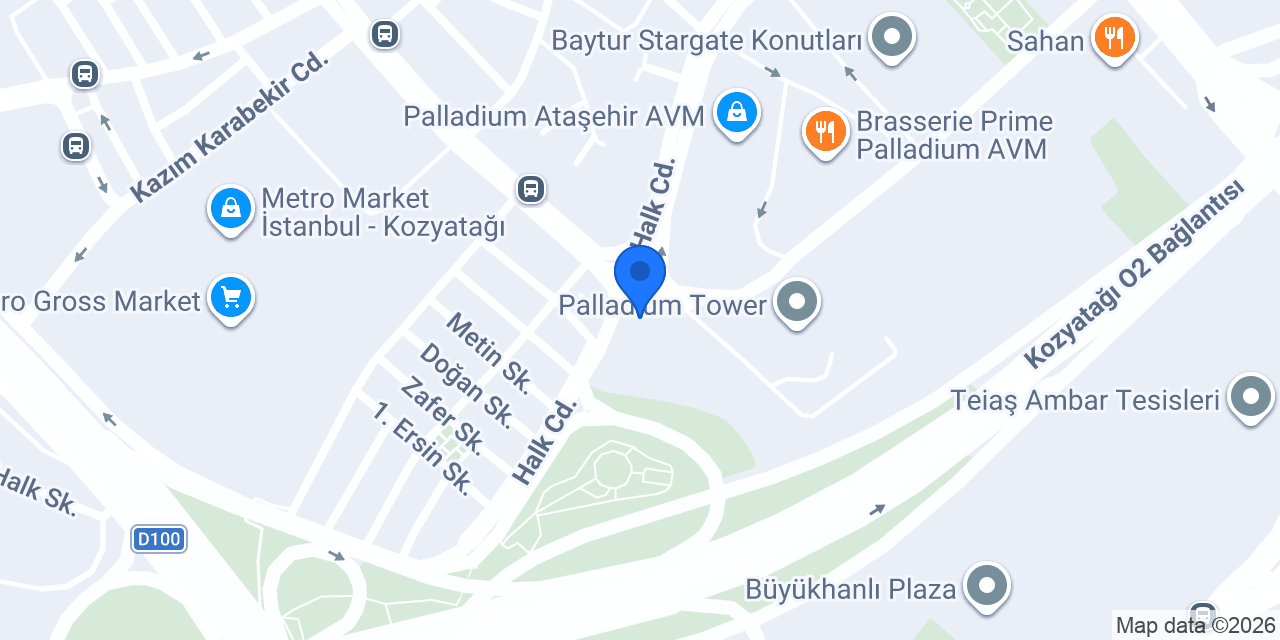 Garist Otopark konumu