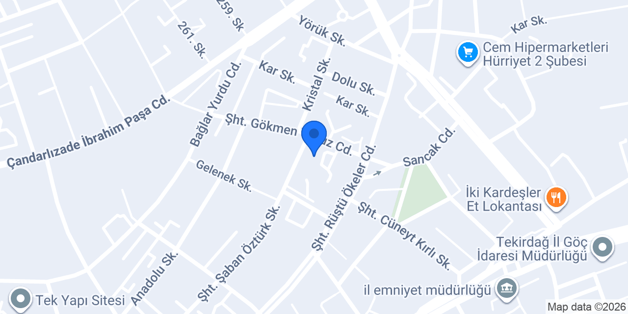 Psk. Şeymanur Avcı konumu
