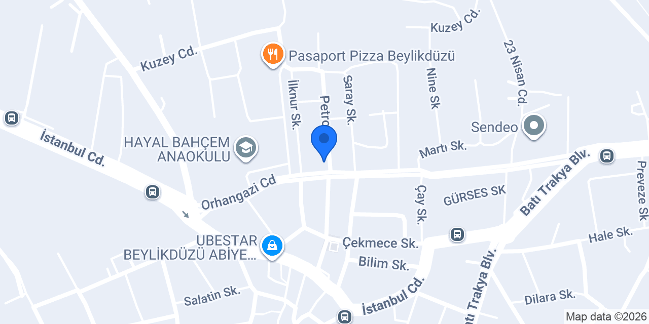 Pitta Fırın konumu