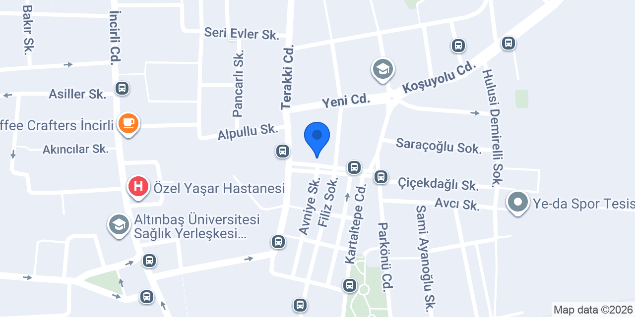 Atölye Pe'Li konumu