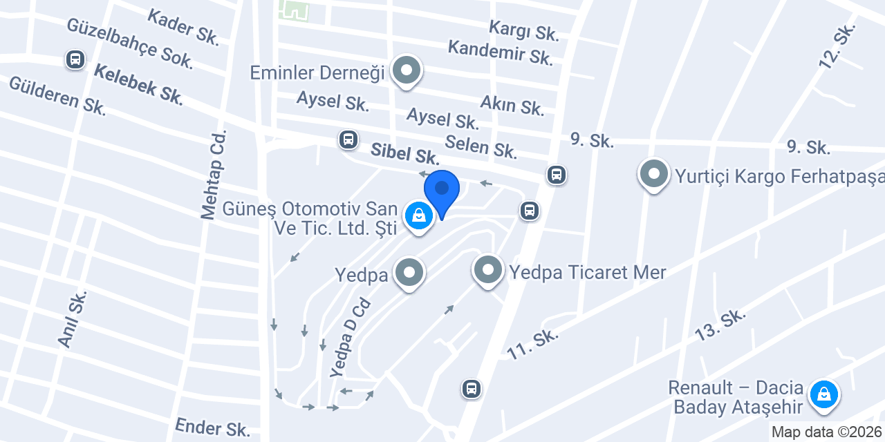 APEKS DANIŞMANLIK DIŞ TİCARET LTD. ŞTİ. konumu