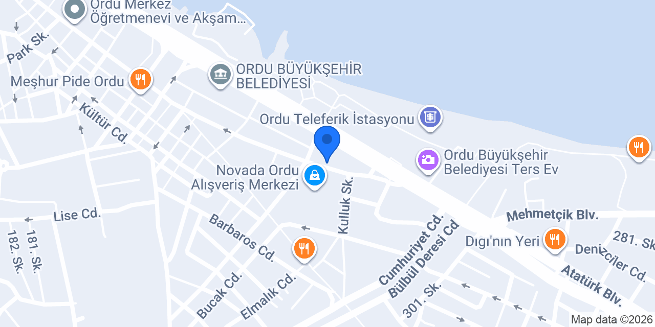 Kuaför Funda konumu