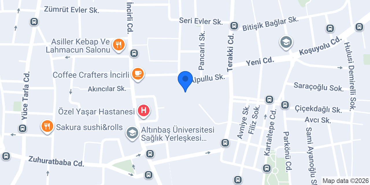 Bakırköy İlkokulu konumu