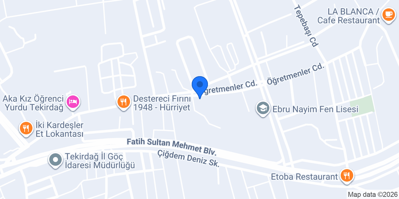 Tekniktur Seyahat Acentesi konumu