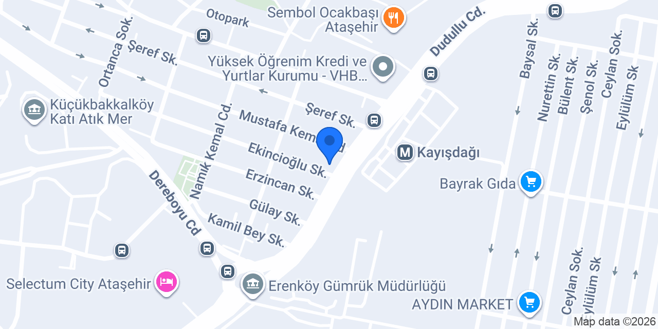 Merspol Kimya San.veTic. A.Ş. konumu