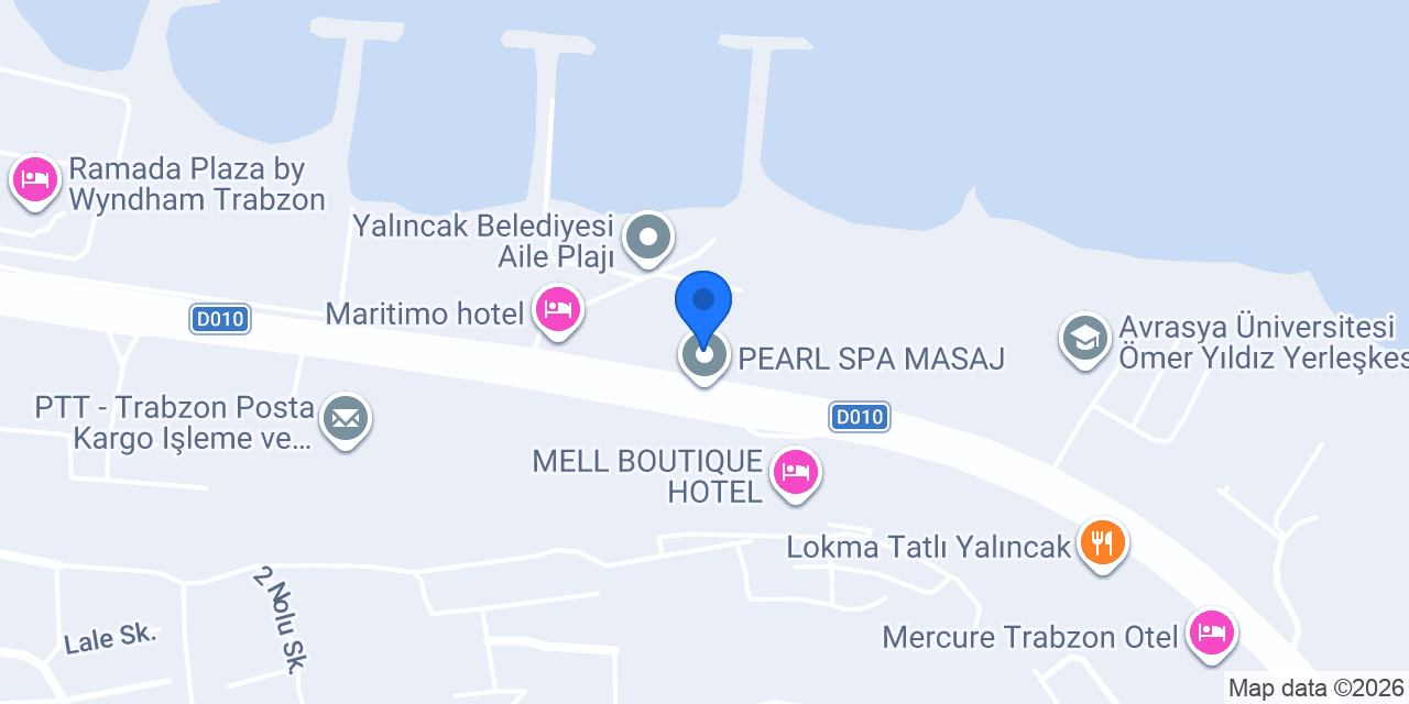 Çamlıca Hotel konumu
