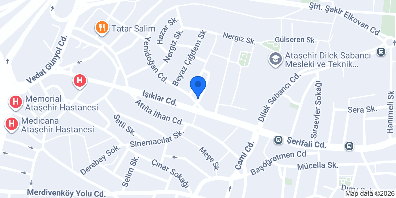 Akın Ada Hair Studio konumu