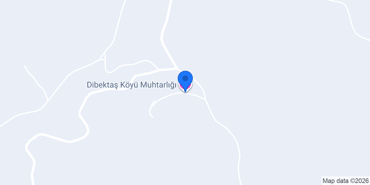 Dibektaş Köyü Muhtarlığı konumu