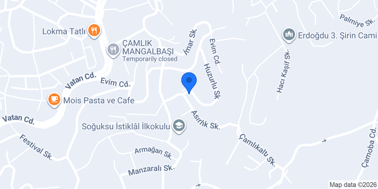Taha Konaklama konumu