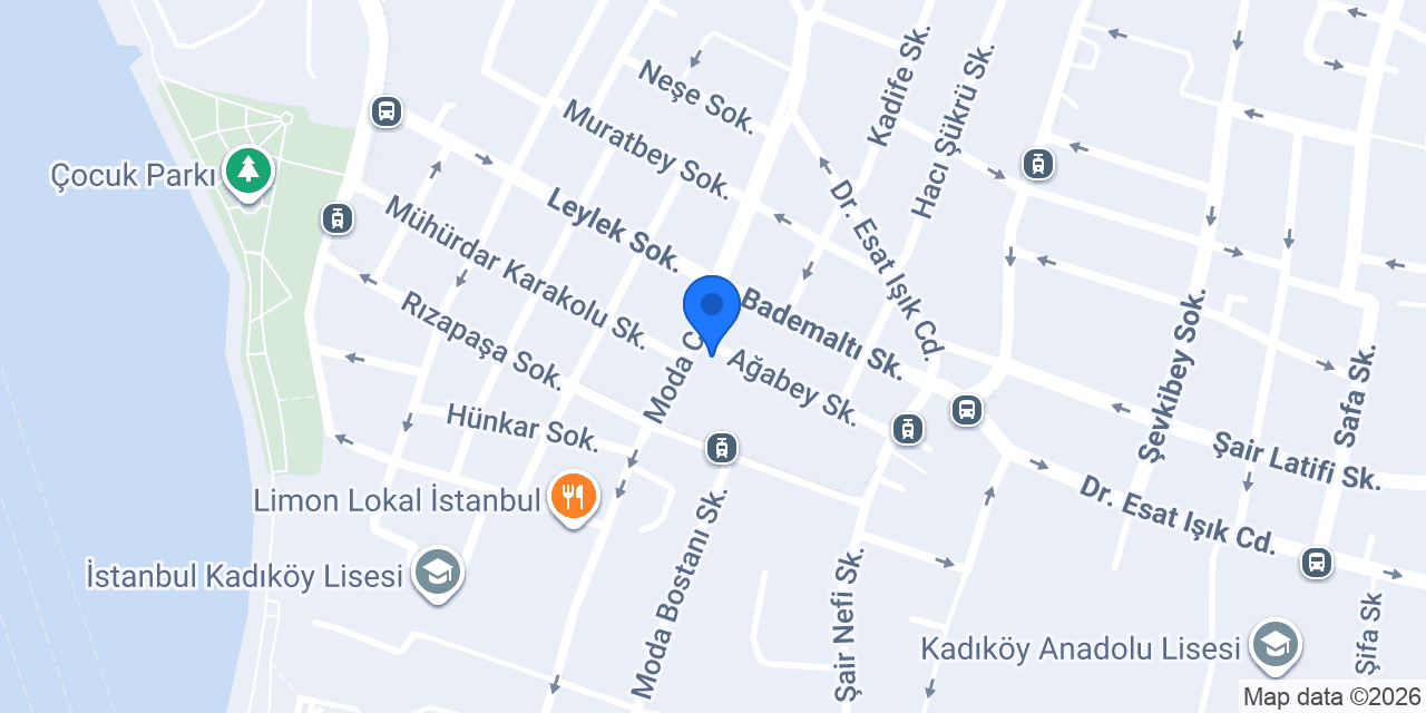 OKTO BURGER MODA konumu