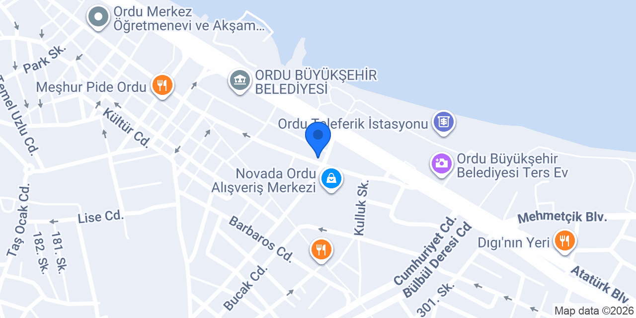 Bayraktaroğlu Sigorta Acenteliği konumu
