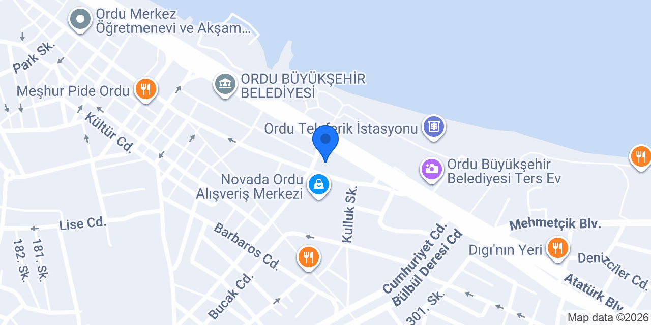 ODABAŞ HUKUK BÜROSU konumu