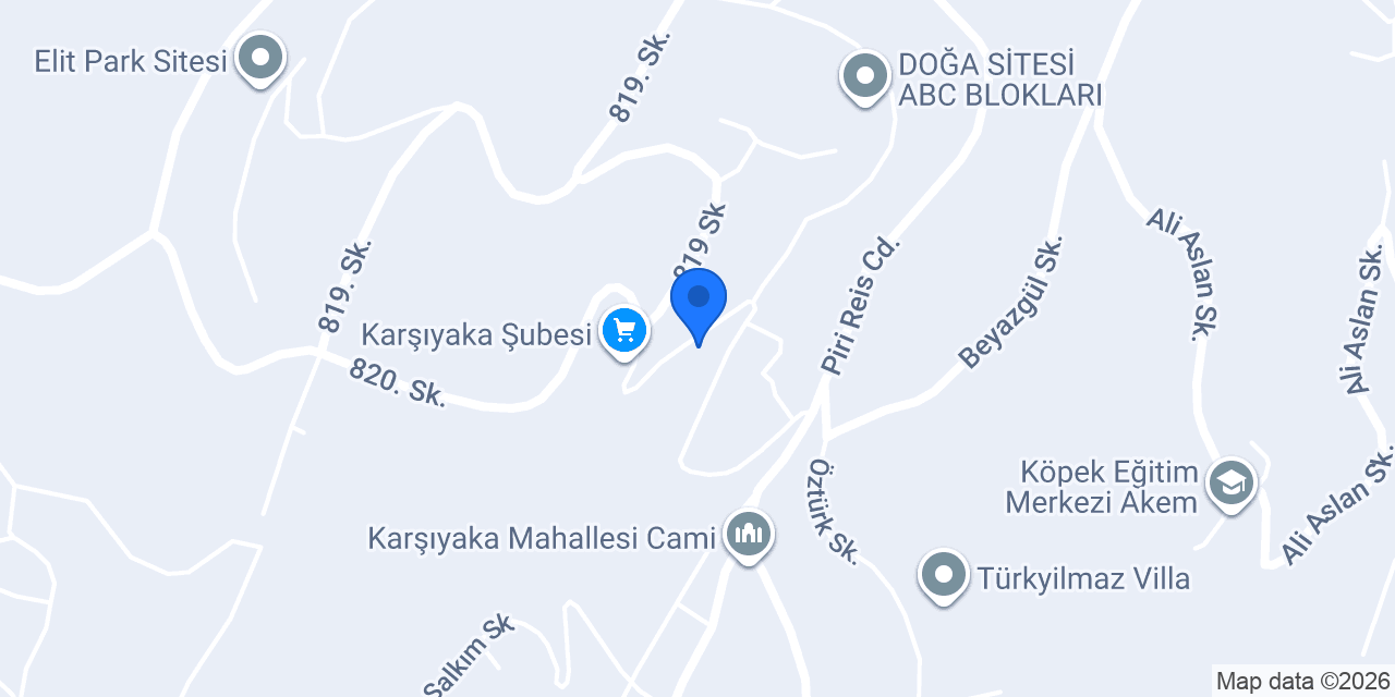 Sardunya Otel konumu