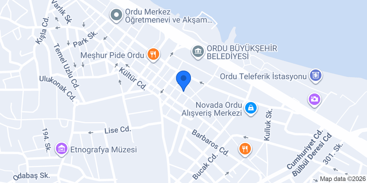 Çetinkaya Hukuk&Danışmanlık konumu