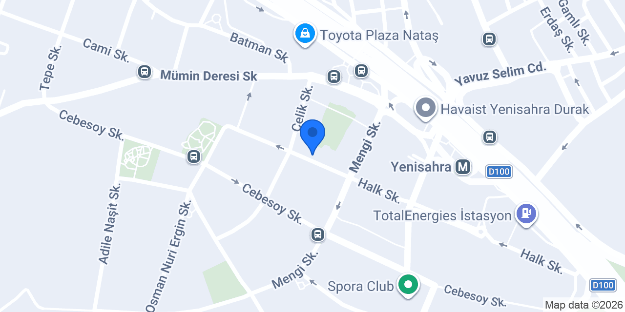 Domino's Pizza Kozyatağı konumu