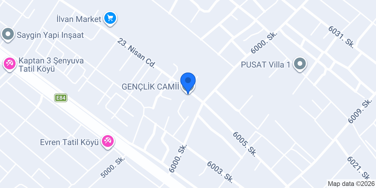 GENÇLİK CAMİİ konumu