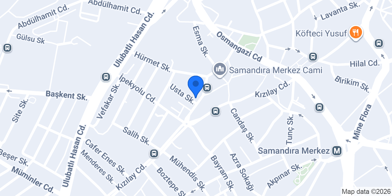 Ptt SAMANDIRA konumu