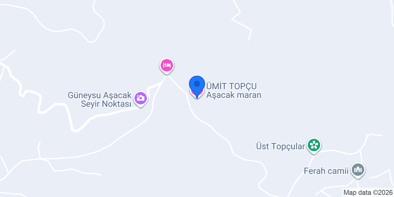 ÜMİT TOPÇU Aşacak maran konumu