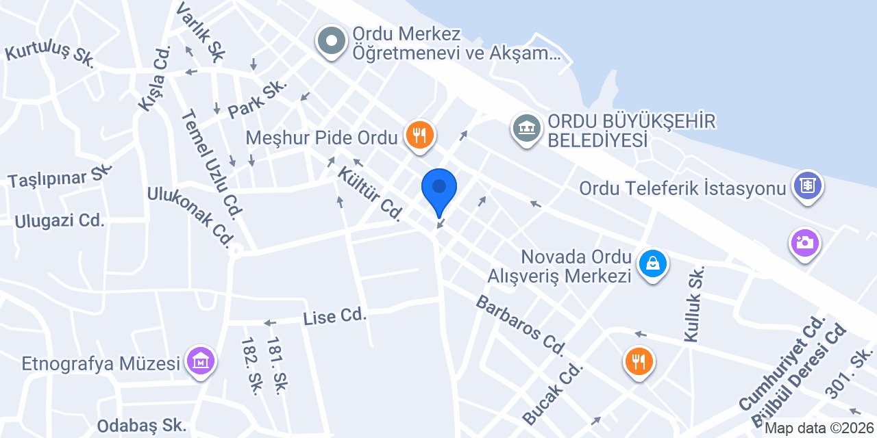 Hayat Optik konumu