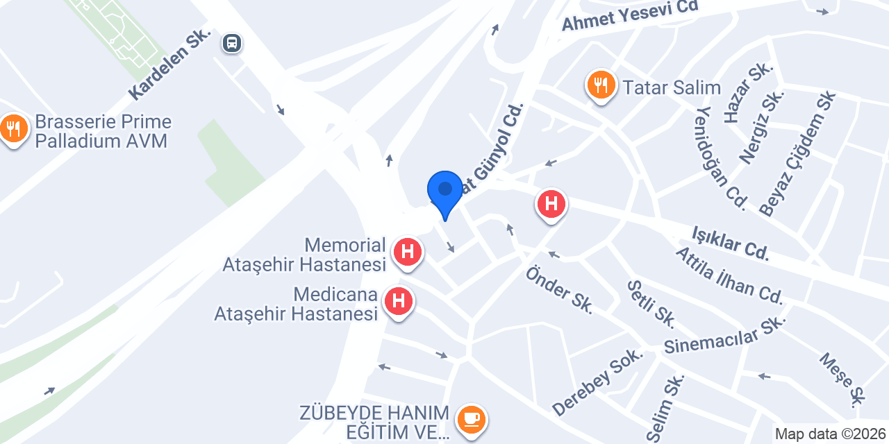 Döner ağacı konumu