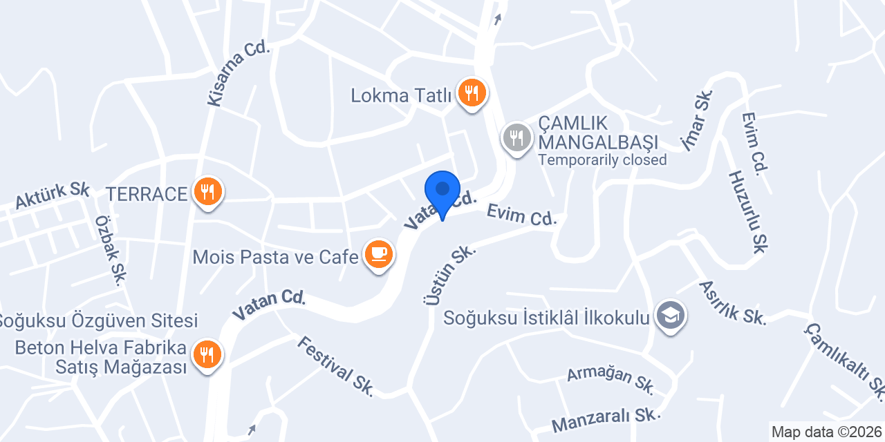Mercansoy Elektronik konumu