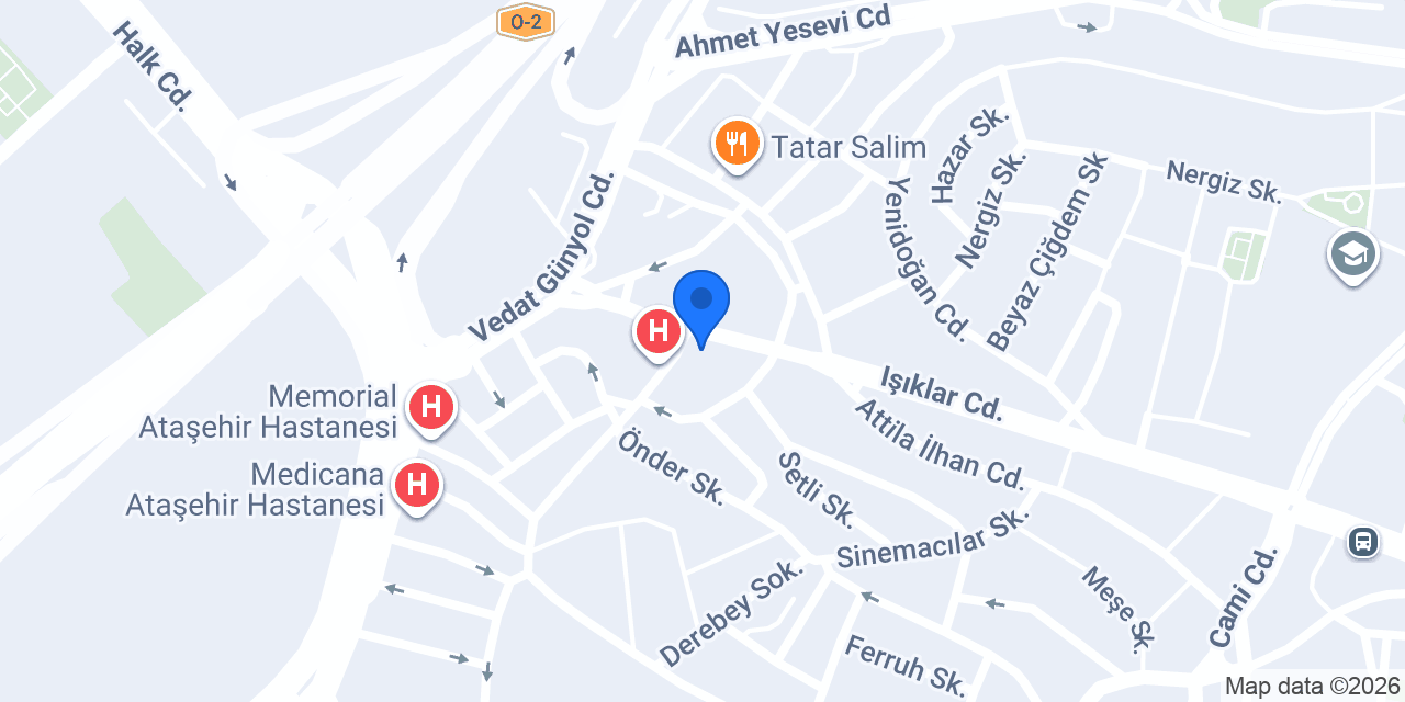 Ataşehir Şifa Eczanesi konumu