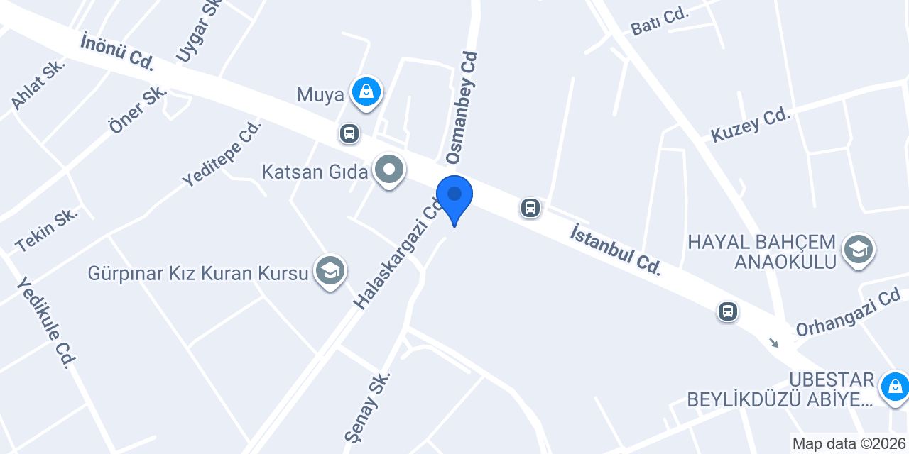 Alataş Yapı Market konumu