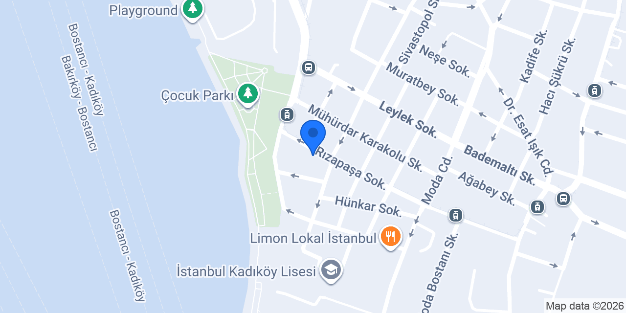 Huzur Otopark konumu