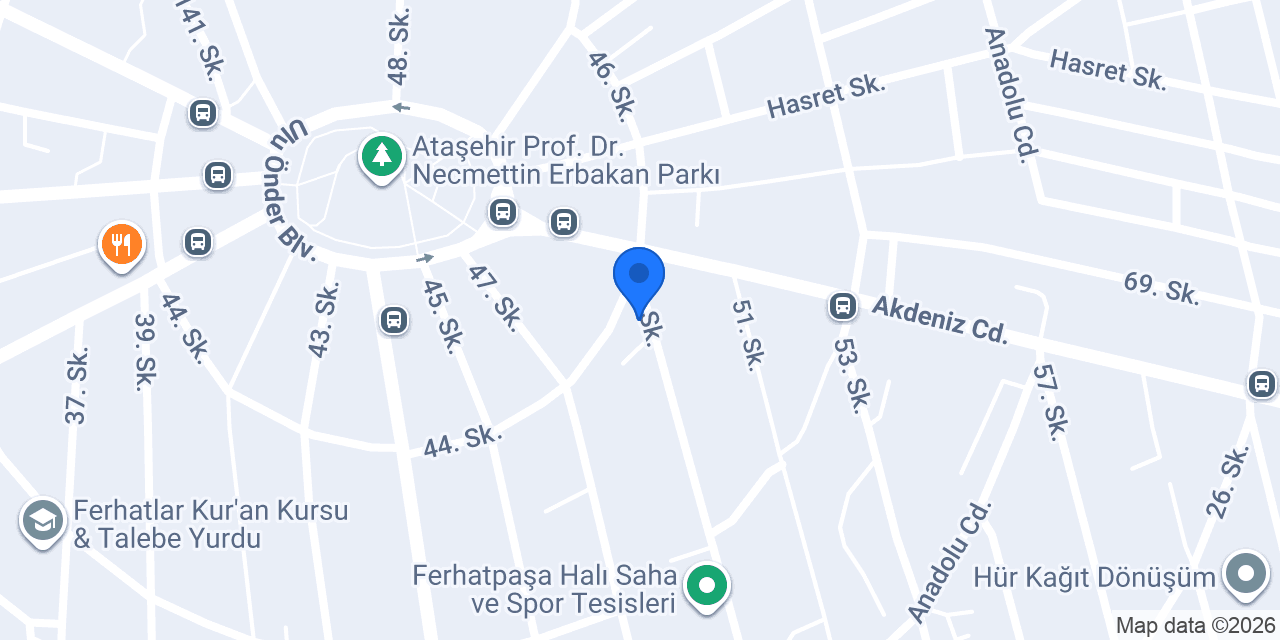 Adım Polyester Lake Cila konumu