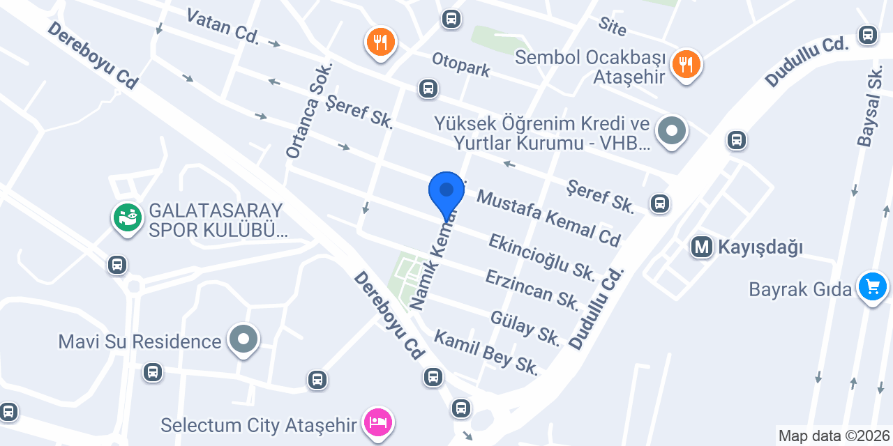 Elele Mutfak Atölyesi konumu