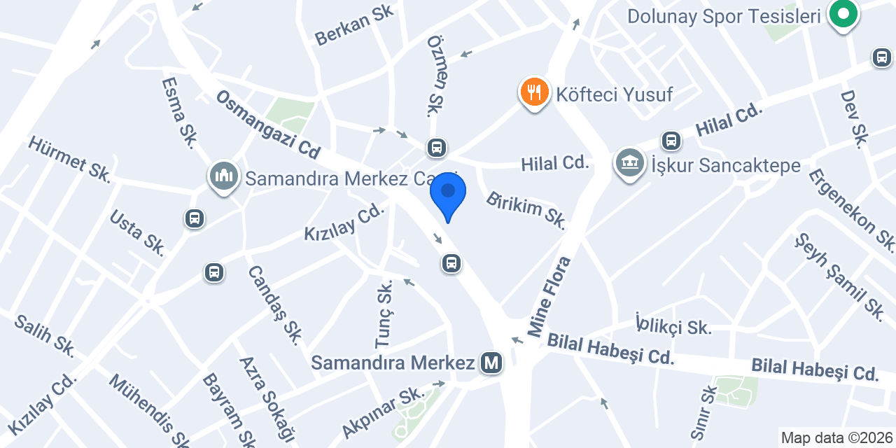 Akbank - Samandıra Şubesi konumu