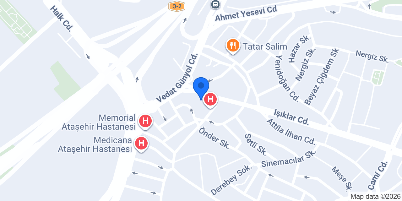 Uzm. Dr. Eylem Emel Arıkan konumu