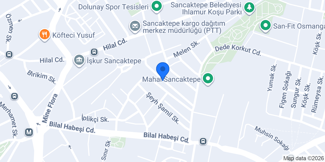 Samandıra Lalebahçesi Anaokulu konumu