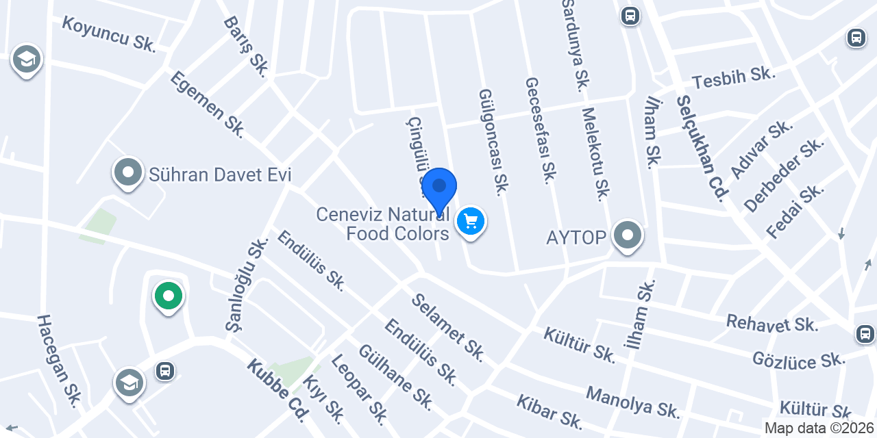 Mandev Gıda konumu