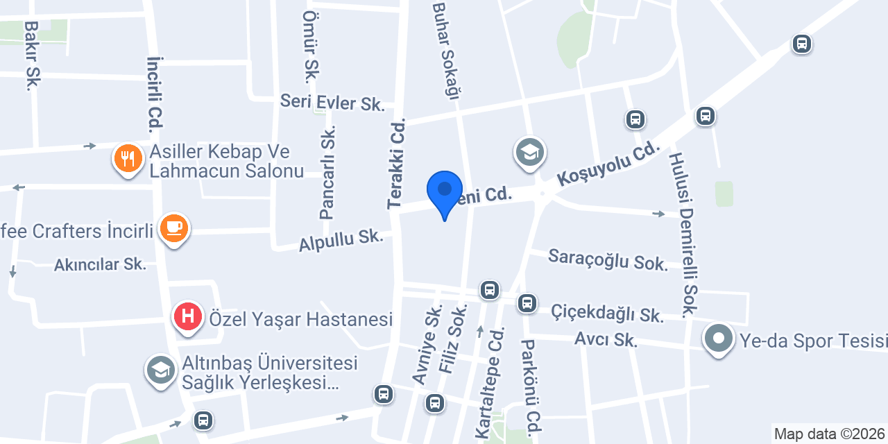 Yeni Çiçekçilik konumu