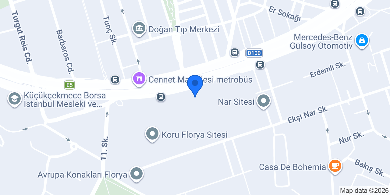 ebebek Florya konumu